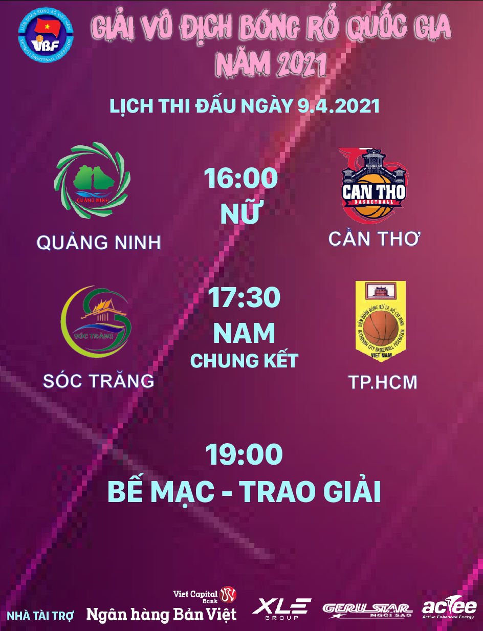 Trực tiếp Giải Bóng rổ VĐQG 2021 Ngày thi đấu cuối cùng: Dậy sóng chung kết Sóc Trăng vs TP. HCM - Ảnh 1