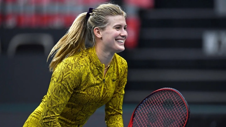 Hoa khôi quần vợt Eugenie Bouchard phấn khích vì được tiêm vaccine Covid-19 - Ảnh 1