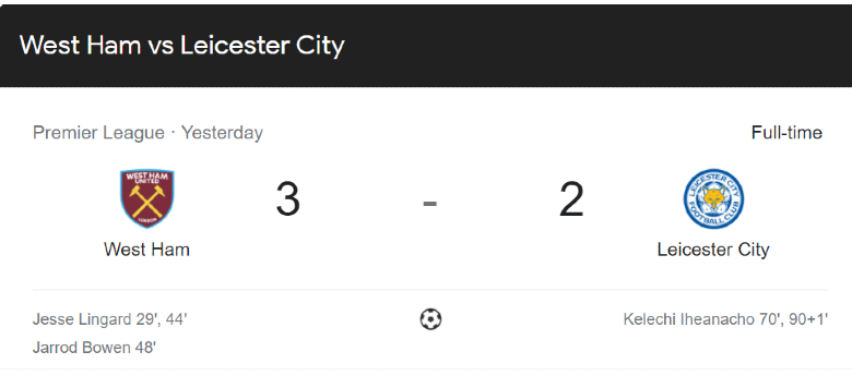Link xem trực tiếp West Ham vs Leicester, 20h05 ngày 11/4 - Ảnh 3