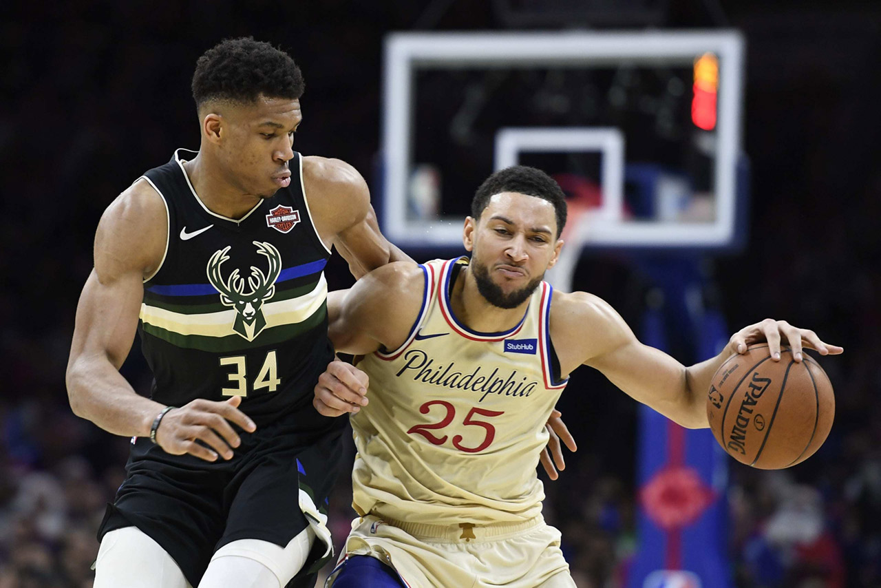 Lịch thi đấu bóng rổ NBA hôm nay ngày 22/4: Milwaukee Bucks vs Philadelphia 76ers  - Đại chiến Goliath miền Đông - Ảnh 1