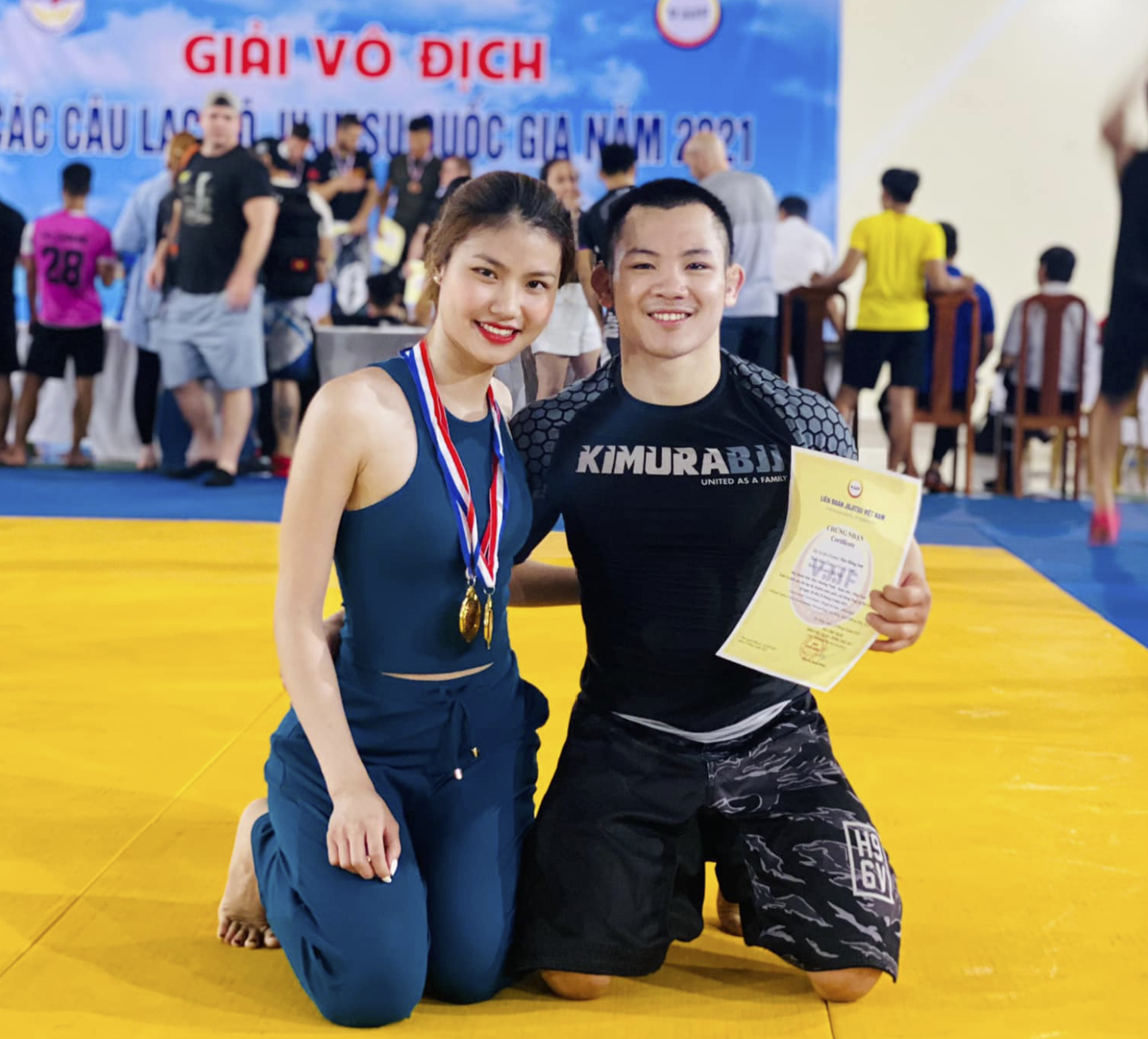 Giải vô địch các CLB Ju-jitsu toàn quốc 2021: Kỳ vọng các nhân tố tham dự SEA Games 31 - Ảnh 2