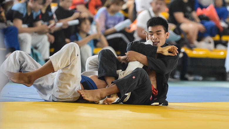 Giải vô địch các CLB Ju-jitsu toàn quốc 2021: Kỳ vọng các nhân tố tham dự SEA Games 31 - Ảnh 6