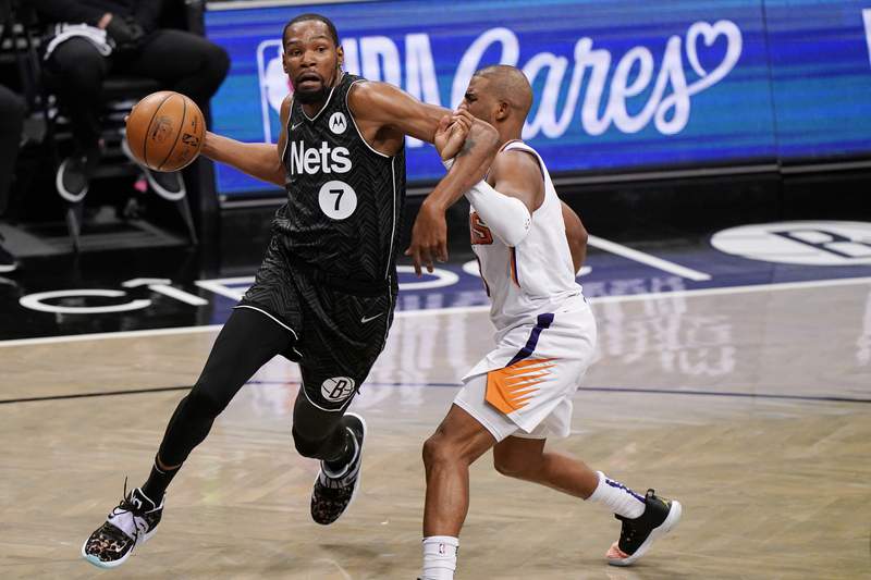 Giúp Brooklyn Nets thắng trận, Kevin Durant 