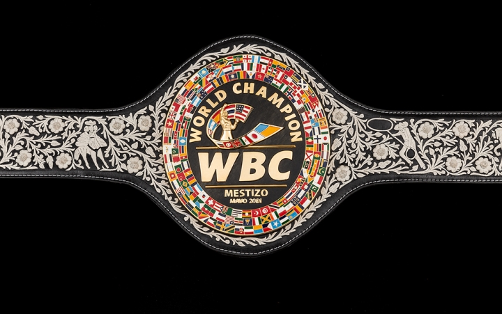 WBC hé lộ thiết kế của chiếc đai lưu niệm trận Canelo vs Saunders - Ảnh 3