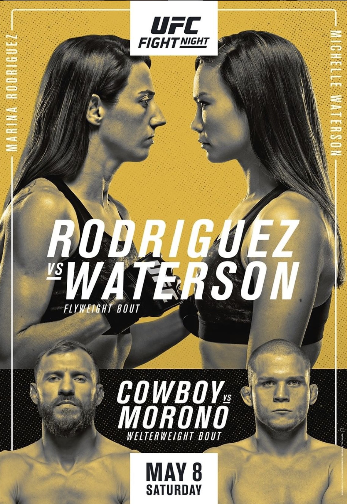 Lịch thi đấu UFC Vegas 26: Michelle Waterson vs Marina Rodriguez - Ảnh 2
