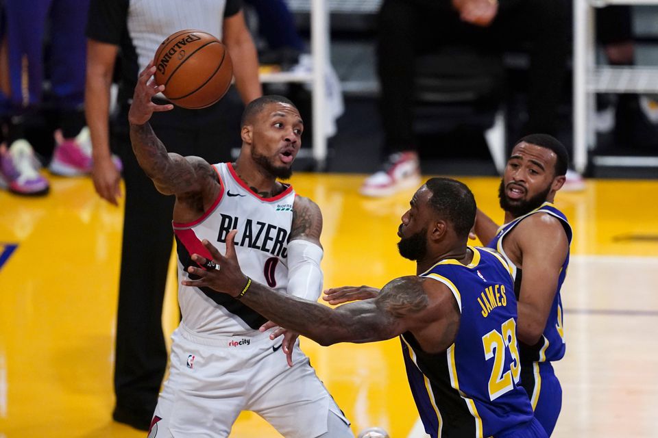Nhận định bóng rổ NBA ngày 8/5: Portland Trail Blazers vs Los Angeles Lakers (9h00) - Ảnh 1