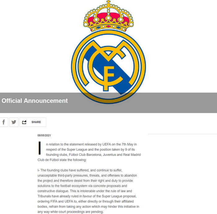 Nhóm Super League đáp trả đe dọa trừng phạt của UEFA - Ảnh 3
