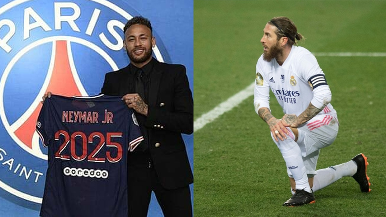Tin chuyển nhượng 9/5: Neymar chính thức gia hạn với PSG, tương lai của Ramos tại Real đã hết? - Ảnh 1