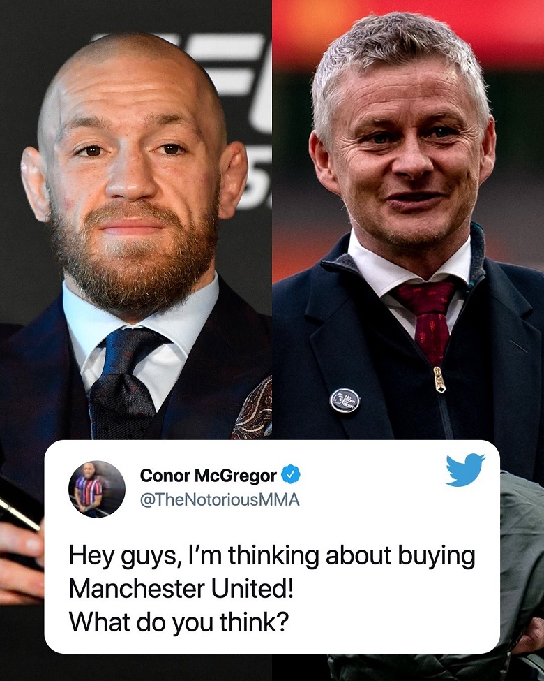 McGregor lại bày tỏ tham vọng mua MU - Ảnh 2