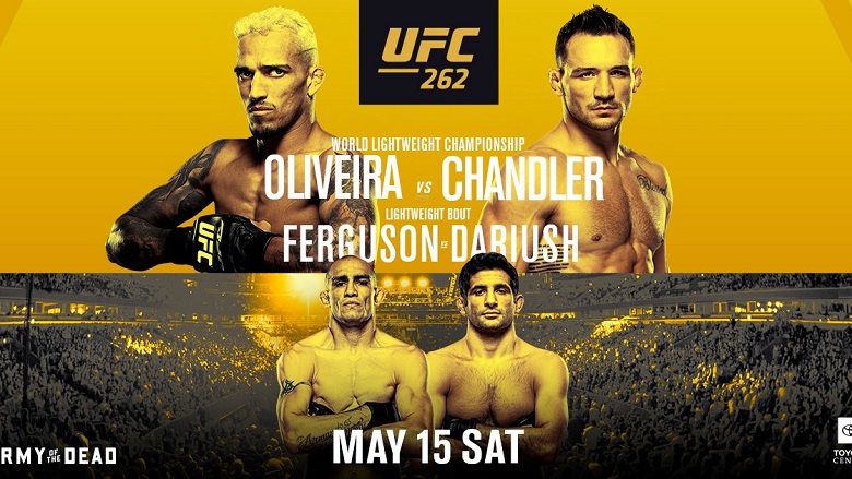 Lịch thi đấu UFC 262: Charles Oliveira vs Michael Chandler - Ảnh 1