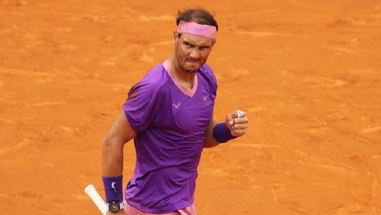 Đánh bại Novak Djokovic, Rafael Nadal lần thứ 10 vô địch Rome Masters - Ảnh 1