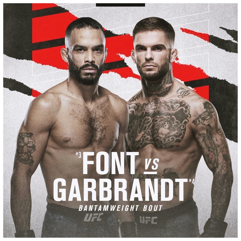 Lịch thi đấu UFC Vegas 27: Rob Font vs. Cody Garbrandt - Ảnh 2
