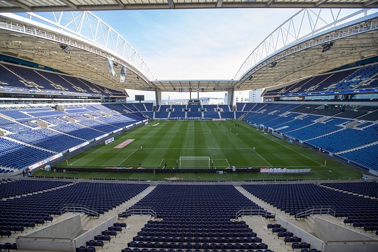 Sân Dragao của Porto, nơi tổ chức trận chung kết Champions League mùa này