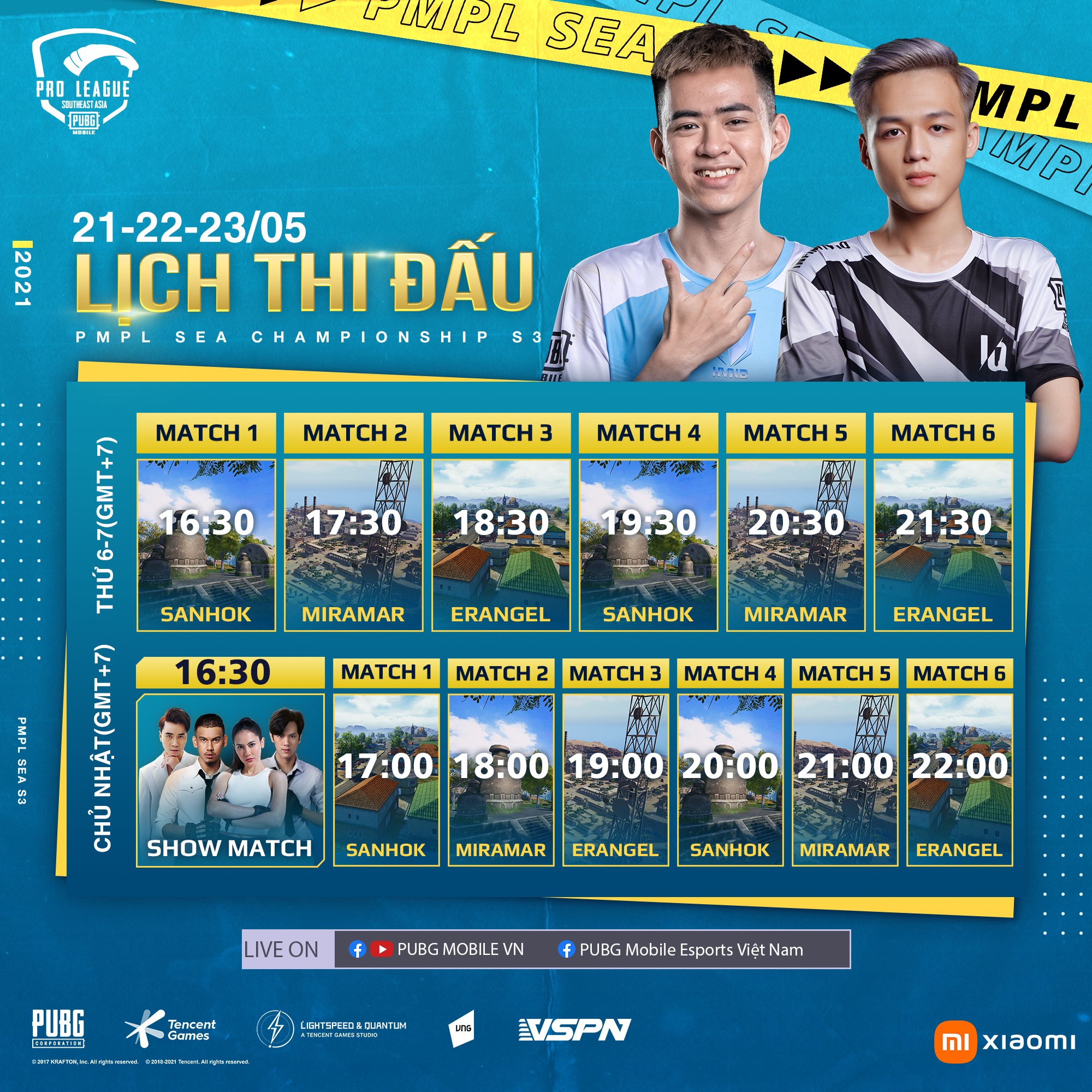 Lịch thi đấu PMPL SEA Championship S3 hôm nay - Ảnh 1