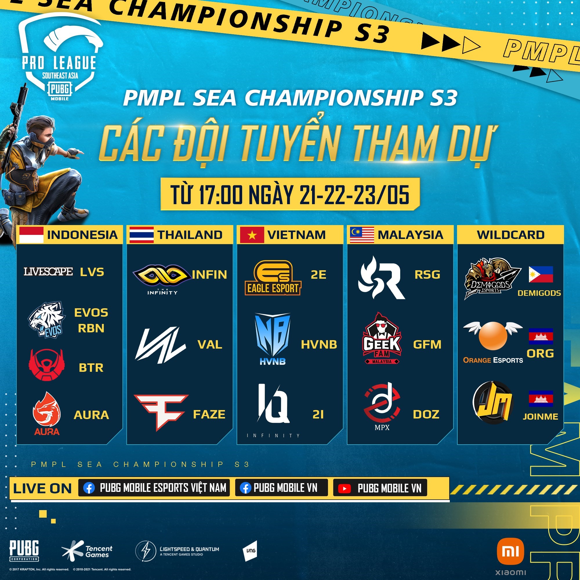 Lịch thi đấu PMPL SEA Championship S3 hôm nay - Ảnh 2