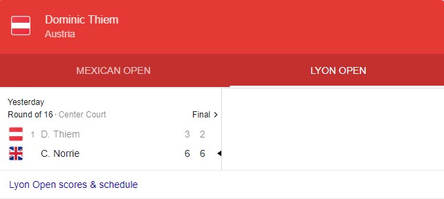 Trực tiếp tennis Dominic Thiem vs Cameron Norrie, 20h00 hôm nay 20/5 - Ảnh 2