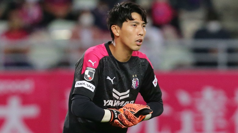 Kim Jin-hyeon bắt chính tất cả các trận cho Cerezo Osaka từ đầu mùa
