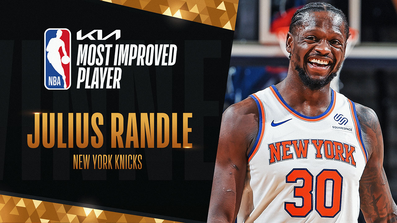 Julius Randle đoạt giải NBA Most Improved Player với mùa giải 20-21 đột phá - Ảnh 3
