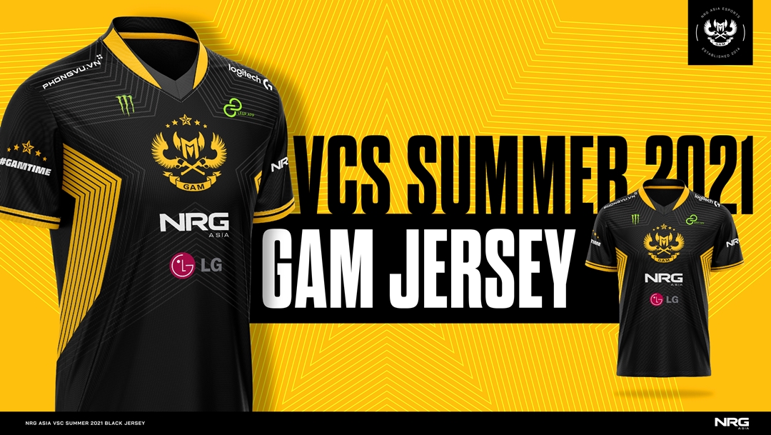 GAM Esports ra mắt áo đấu mới ở VCS mùa Hè 2021 - Ảnh 1