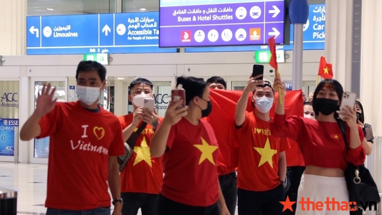 Rất đông người Việt ở UAE sẵn sàng đến cổ vũ thầy trò HLV Park Hang-seo