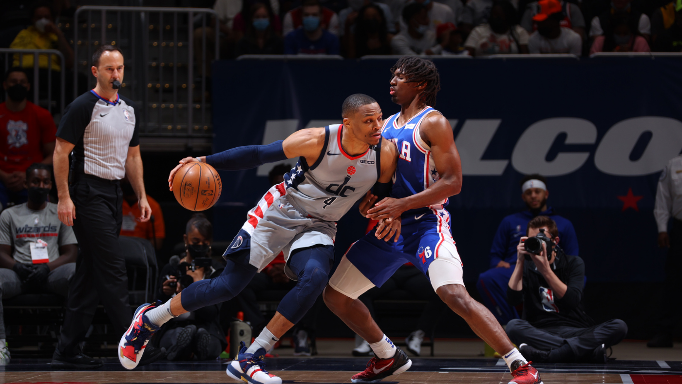 Washington Wizards níu kéo hy vọng trước Philadelphia 76ers - Ảnh 1