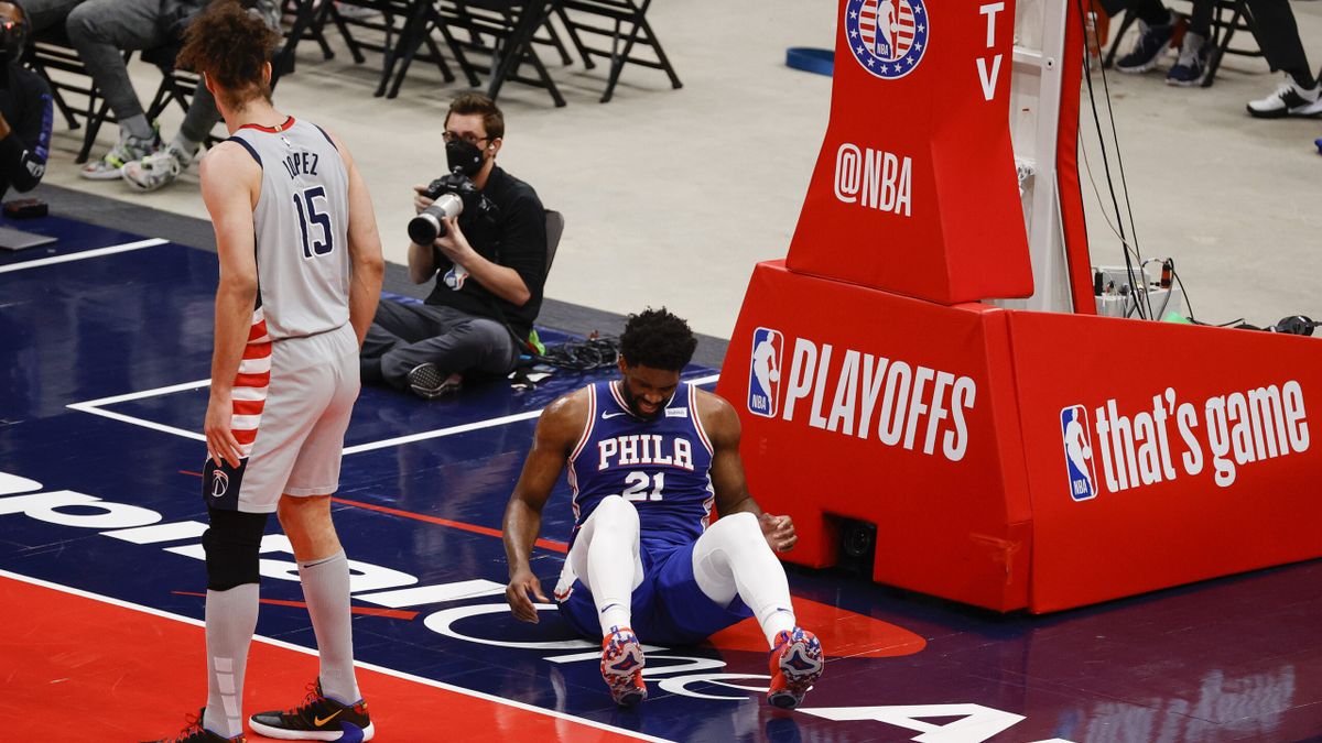 Joel Embiid rách đầu gối, Sixers lại lỡ hẹn với chức vô địch NBA? - Ảnh 1