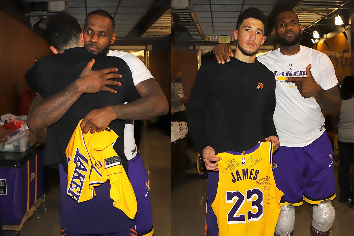 Thua tâm phục khẩu phục, Lebron James ngả mũ trước Devin Booker - Ảnh 1