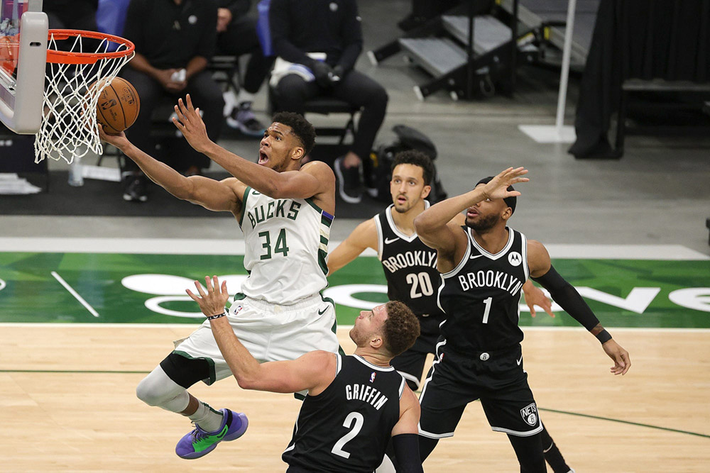 Xem trực tiếp NBA Playoffs 2021: Brooklyn Nets vs Milwaukee Bucks Game 1 (6h30, ngày 6/6) - Ảnh 1
