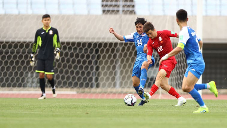 ĐT Kyrgyzstan phải sử dụng hậu vệ làm thủ môn ở vòng loại World Cup - Ảnh 1