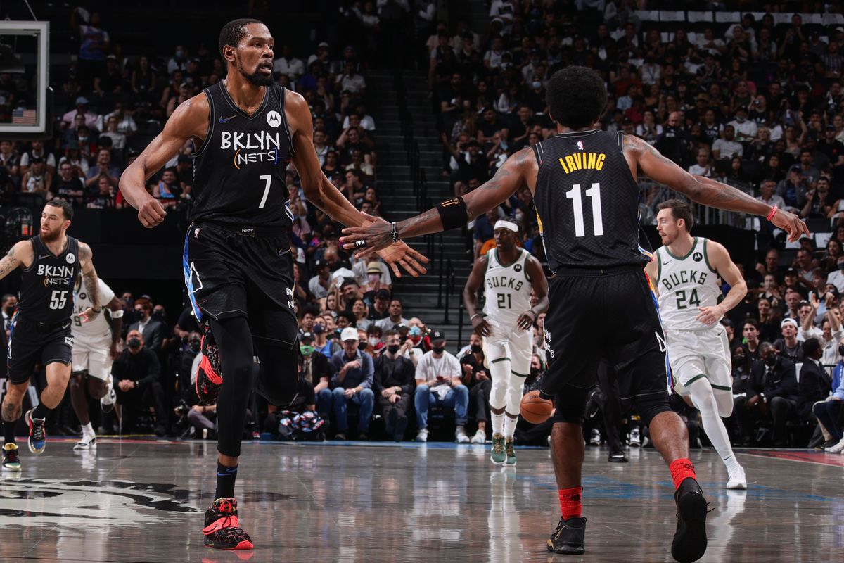 Brooklyn Nets lại bay trên đôi cánh Durant - Irving - Ảnh 1
