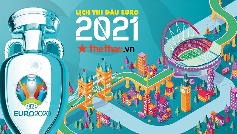 Tải lịch thi đấu EURO 2021, Download lịch bóng đá EURO 2020 Excel - Ảnh 1