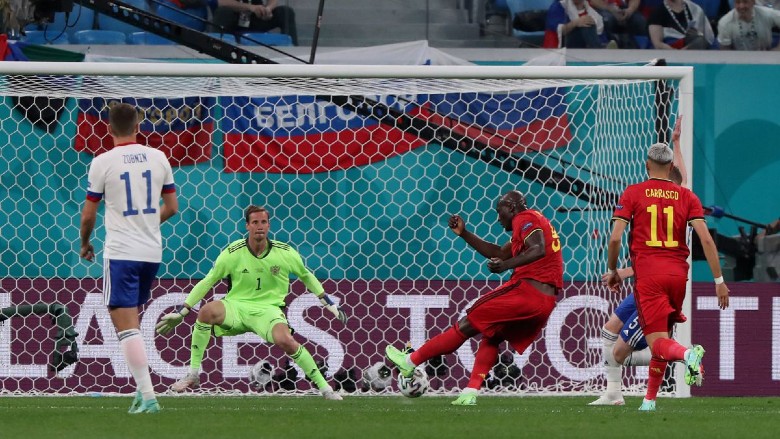 Bỉ vs Nga 3-0: Lukaku nổ súng, đội bóng số 1 FIFA khởi đầu suôn sẻ - Ảnh 1
