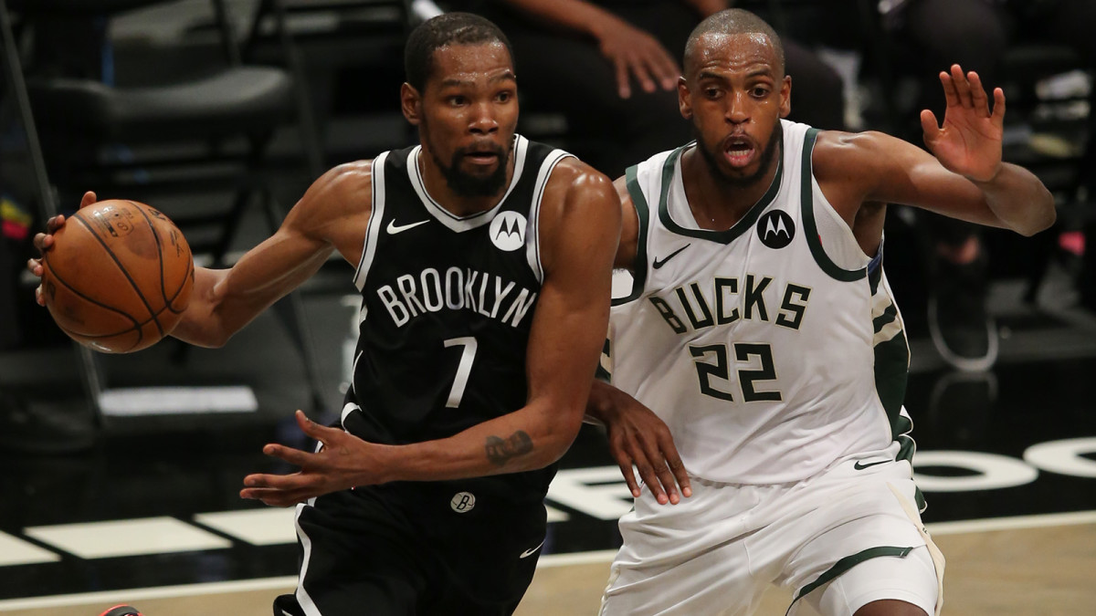 Kevin Durant một tay giúp Brooklyn Nets hạ gục Bucks - Ảnh 1