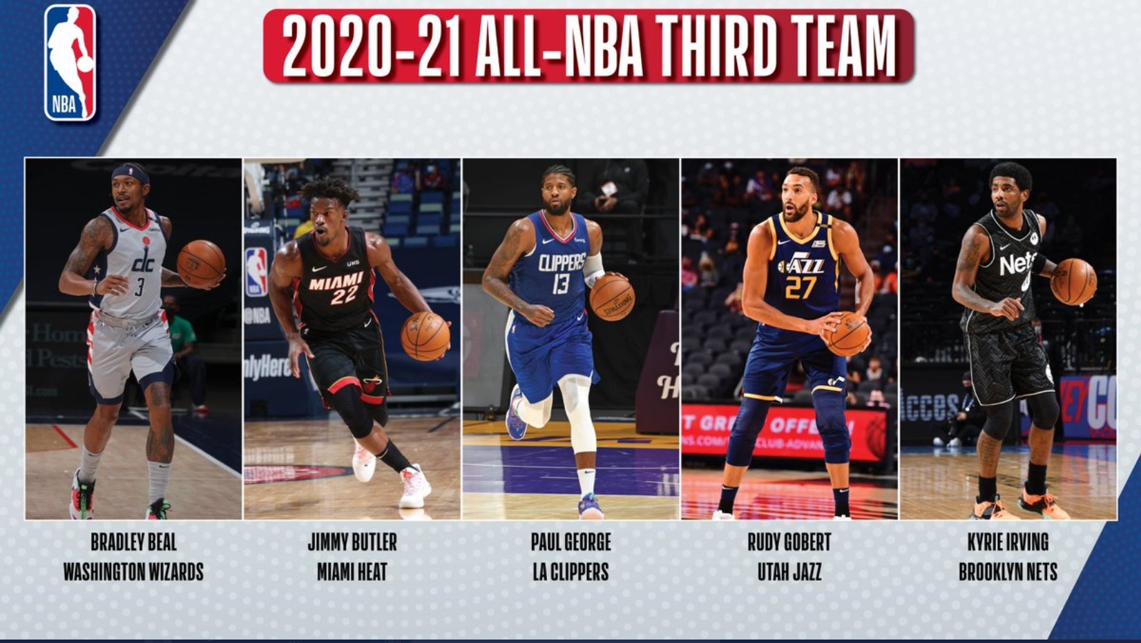 NBA công bố ba đội hình tiêu biểu All-NBA cho mùa giải 2020-21 - Ảnh 4