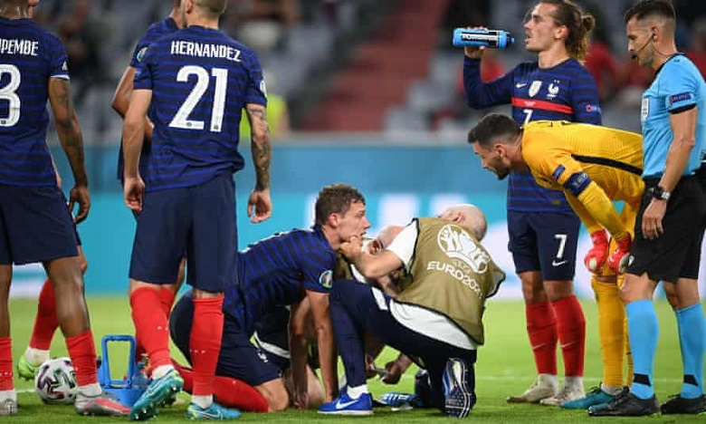 Sao Pháp mất ý thức tạm thời trong trận thắng Đức - Ảnh 3