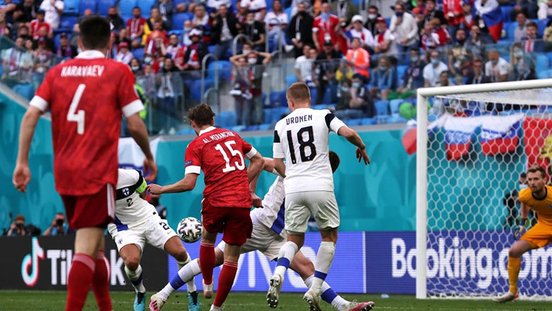 Video bàn thắng Phần Lan vs Nga: Tuyệt phẩm của Miranchuk - Ảnh 1