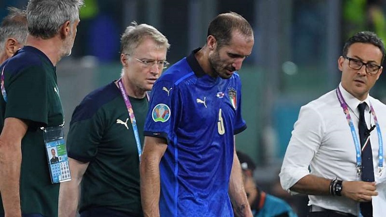 Chiellini chấn thương, đối diện nguy cơ vắng mặt ở trận Ý vs xứ Wales - Ảnh 2