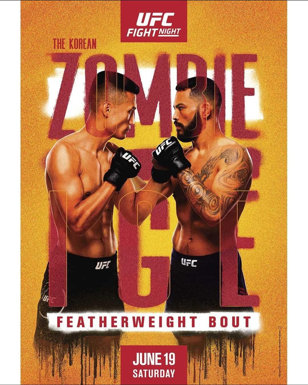 Lịch thi đấu UFC Vegas 29: The Korean Zombie vs. Dan Ige - Ảnh 1