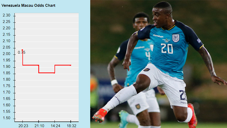 Biến động tỷ lệ kèo nhà cái Venezuela vs Ecuador hôm nay 20/6 - Ảnh 1