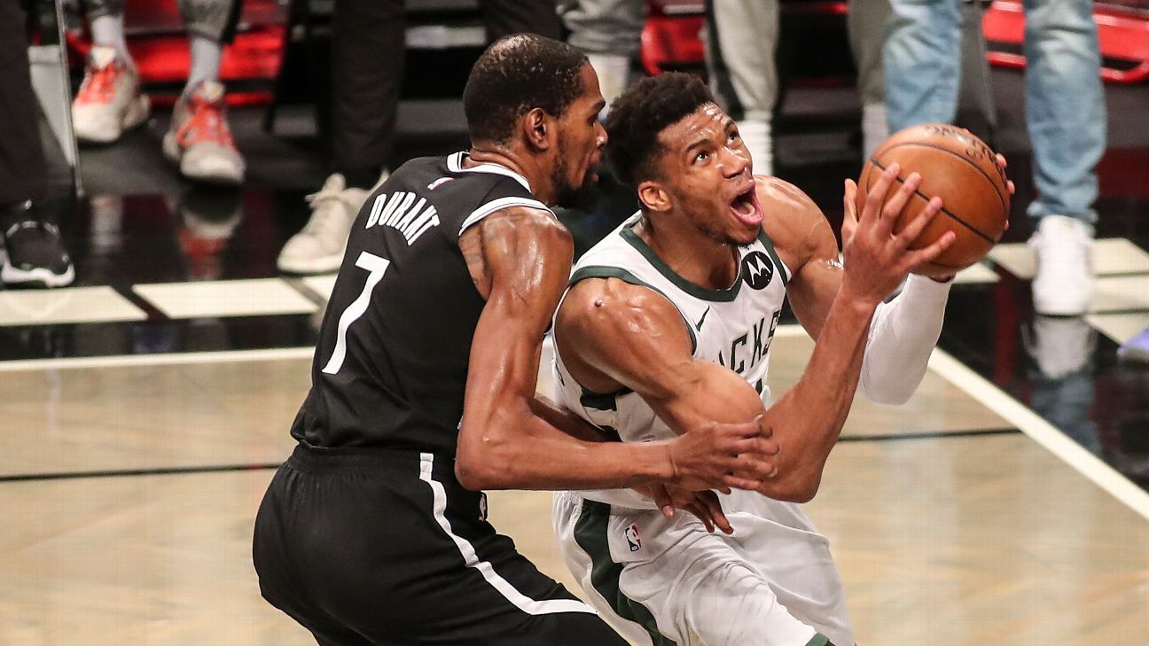 Hạ Brooklyn Nets, Bucks tiến vào chung kết bờ Tây - Ảnh 1