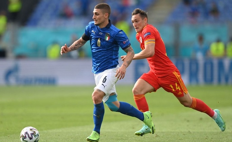 Kết quả Italia vs Xứ Wales 1-0: Dấu ấn Marco Verratti - Ảnh 2
