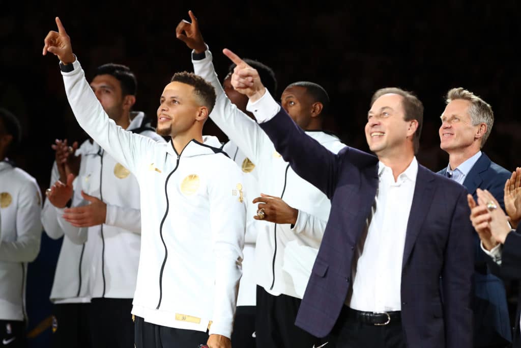 Ông chủ Golden State Warriors không ngại để Steph Curry đến LA Lakers - Ảnh 3