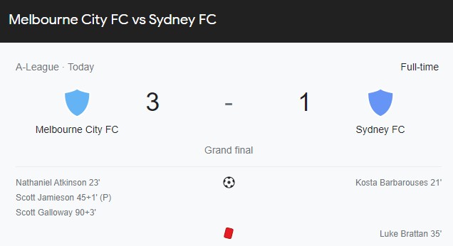 Link xem trực tiếp bóng đá Melbourne City vs Sydney FC, 14h05 ngày 27/6 - Ảnh 2