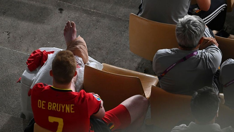 De Bruyne và Hazard chấn thương, khó đá tứ kết EURO 2021 - Ảnh 1
