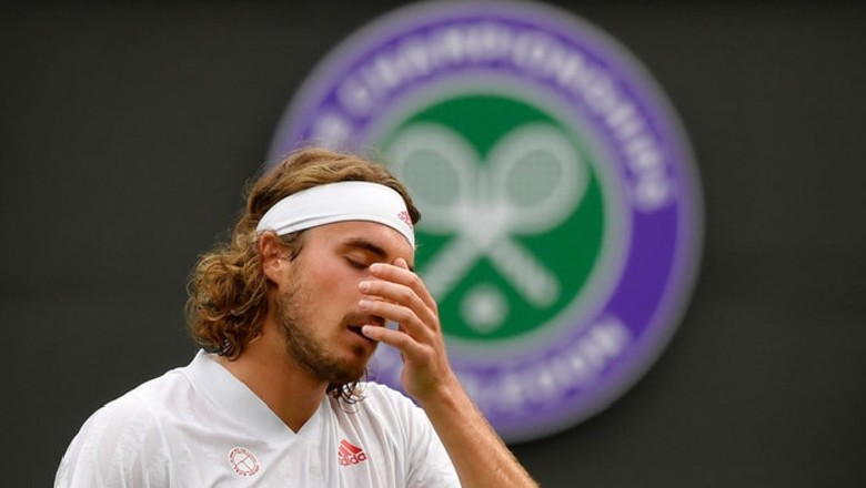 Wimbledon đón cú sốc đầu tiên: Tsitsipas thua trắng 3 set trận ra quân - Ảnh 1