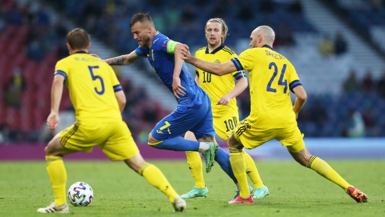 Kết quả Thụy Điển vs Ukraine 1-2: Phút bù giờ định mệnh - Ảnh 1