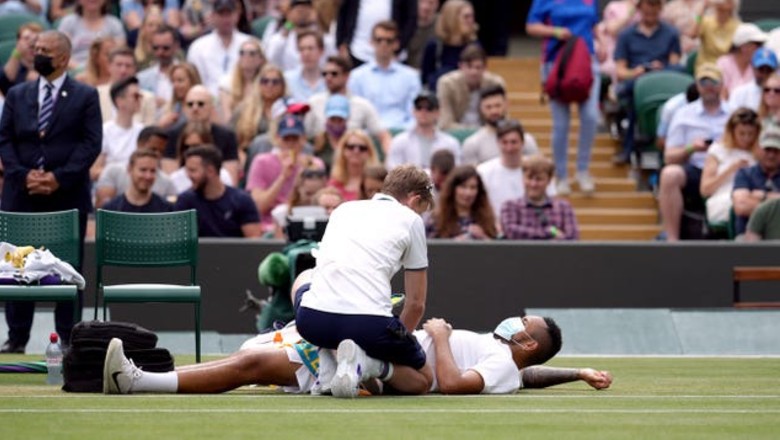 ‘Trai hư’ Nick Kyrgios ngậm ngùi rút khỏi Wimbledon vì chấn thương - Ảnh 2