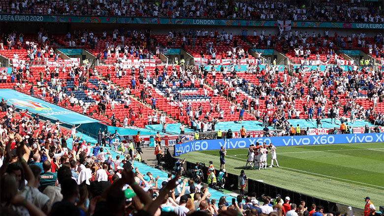 Chỉ 1% CĐV Italia, Tây Ban Nha tới được Wembley xem bán kết EURO 2021 - Ảnh 1