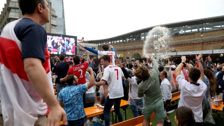Anh khủng hoảng thiếu bia vì đội nhà lọt vào bán kết EURO - Ảnh 1