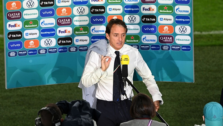 HLV Mancini: ‘Italia đã phải chịu trận trước Tây Ban Nha’ - Ảnh 1